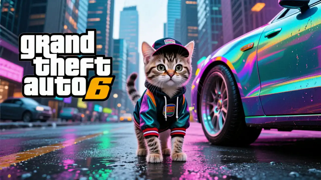 Video: Catzilla Takeover! 😼 GTA 6 Visual Archive