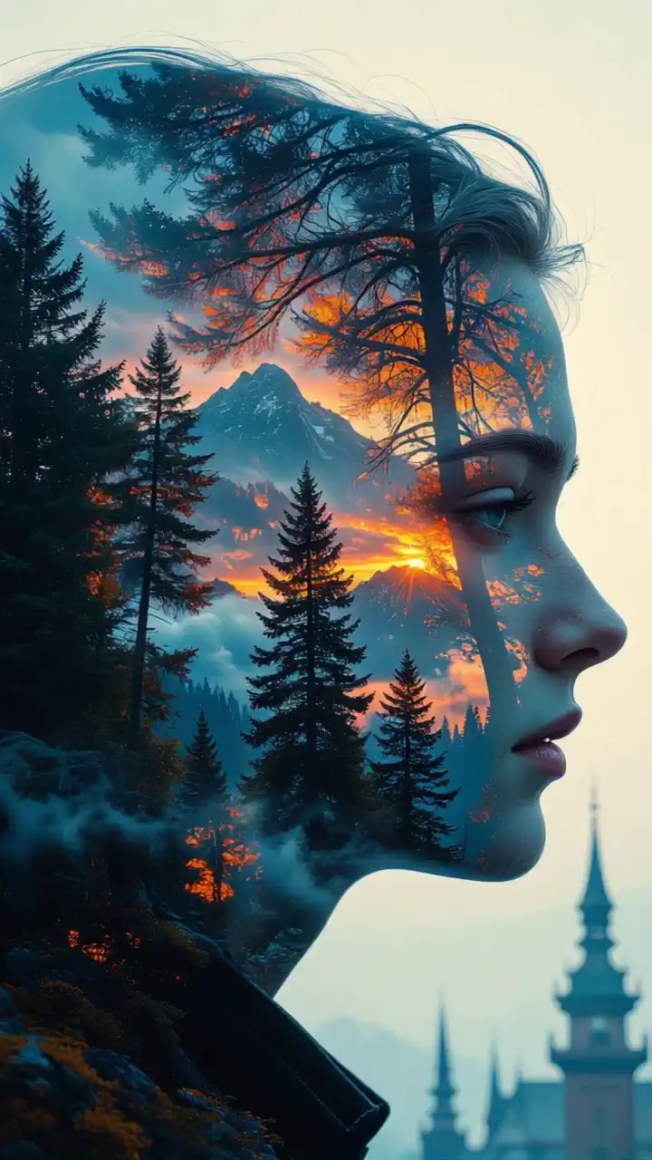 Enchanted Visage 🌄 Last night I had a dream