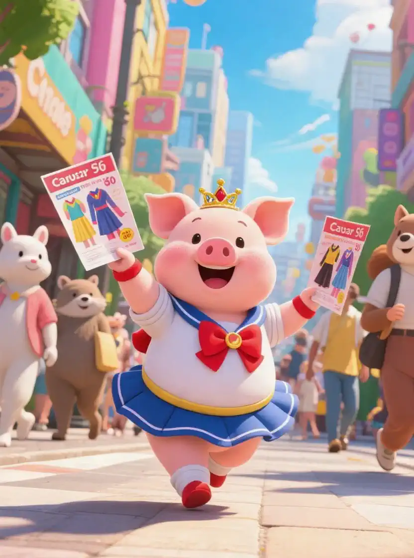 Pig Sailor Moon