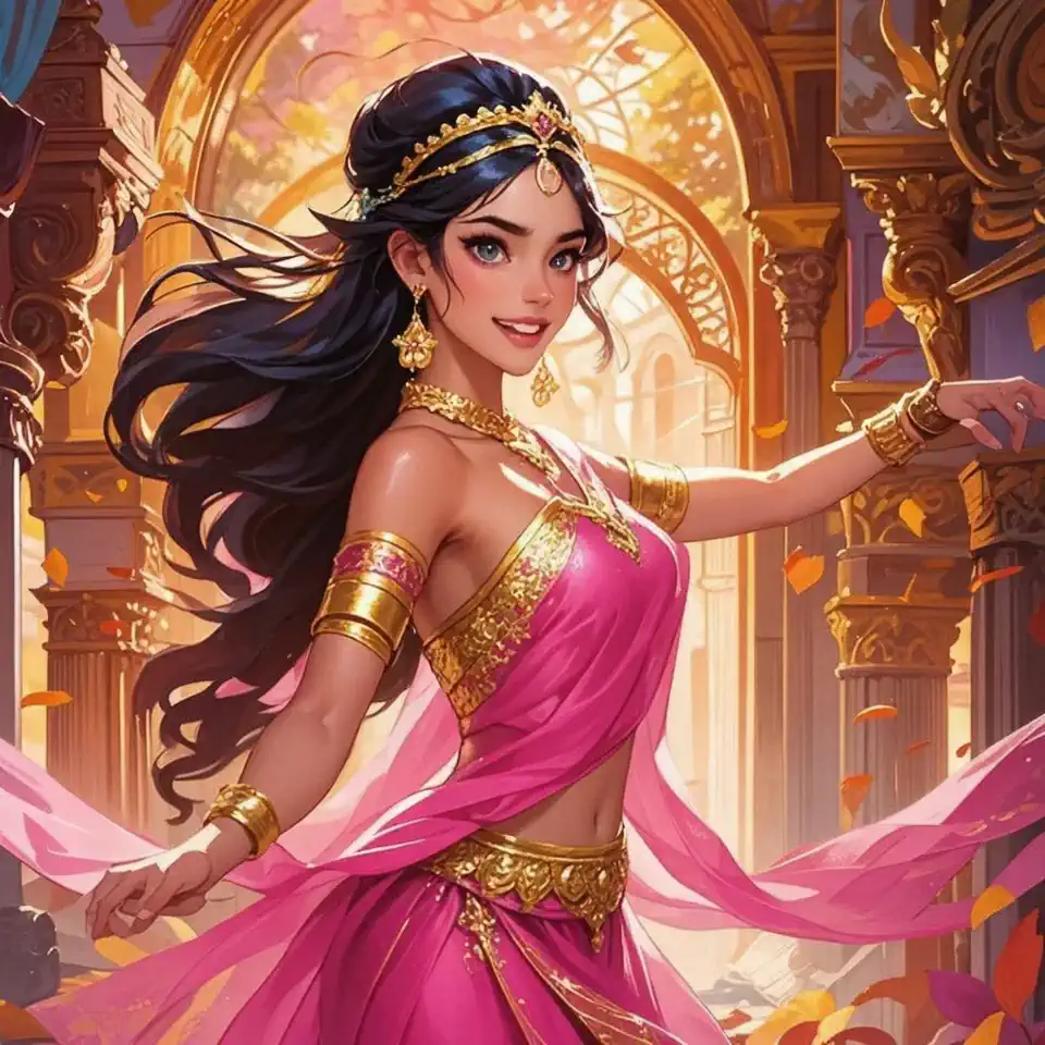 dancing girl
