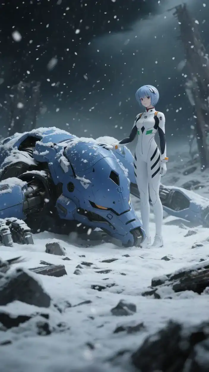 under the snow