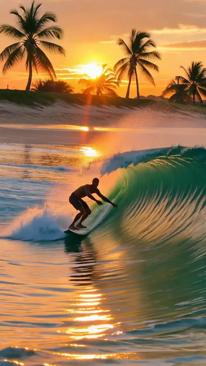 Sunset Surfer 🌅🏄‍♂️