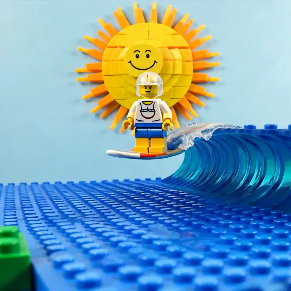 Funny Wave Lego