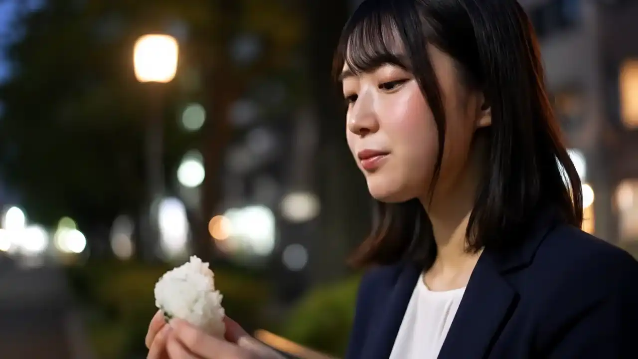 Night Breeze and a Rice Ball