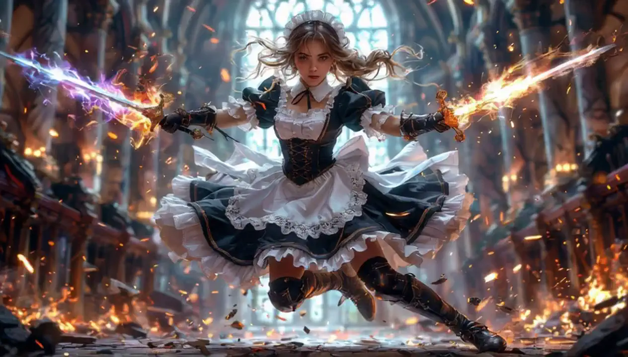 Fiery Maid of Doom 🔥