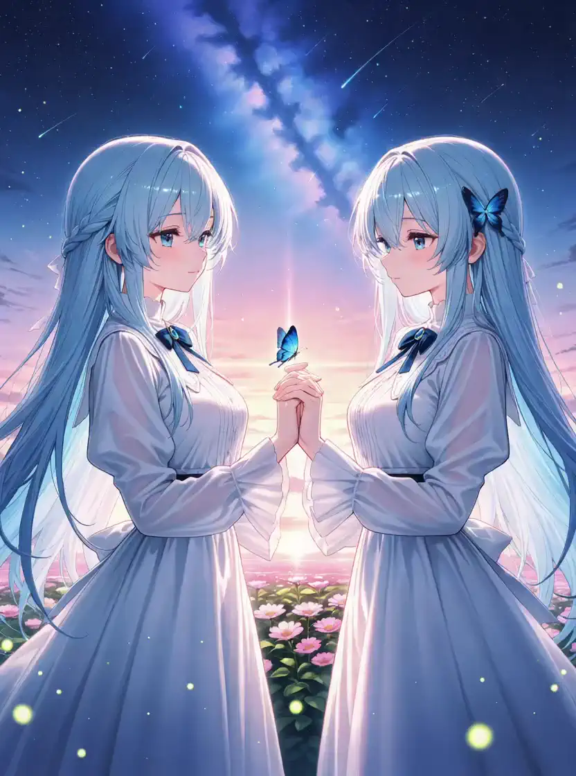 二人の少女の成長