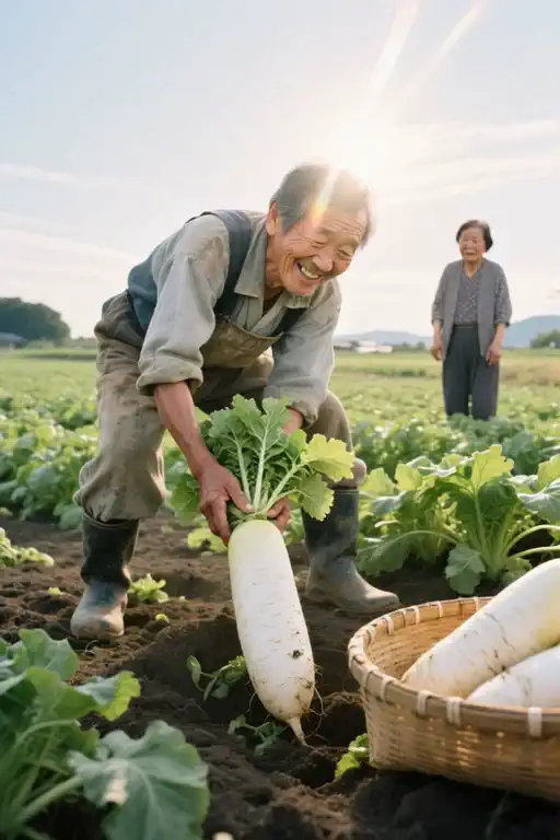 (Story) 畑に現れし伝説の大根刀 / The Legendary Daikon Blade Appears in the Field