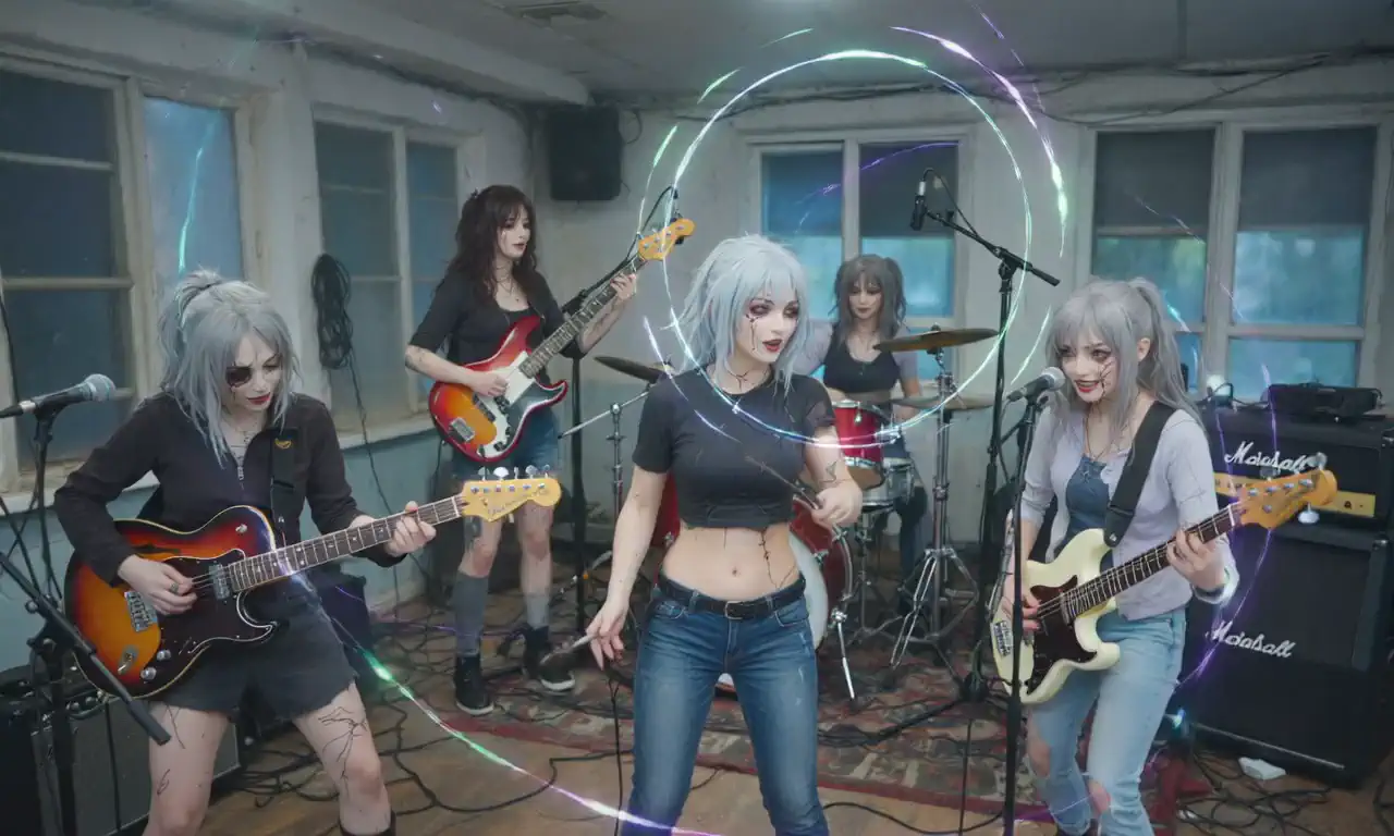 Anime Zombie Band Video Generator