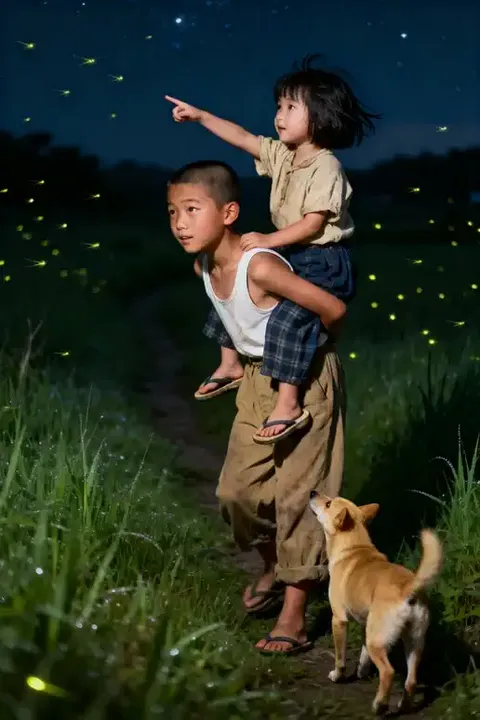 星と螢が語る夜道 / The Path Where Stars and Fireflies Whispered