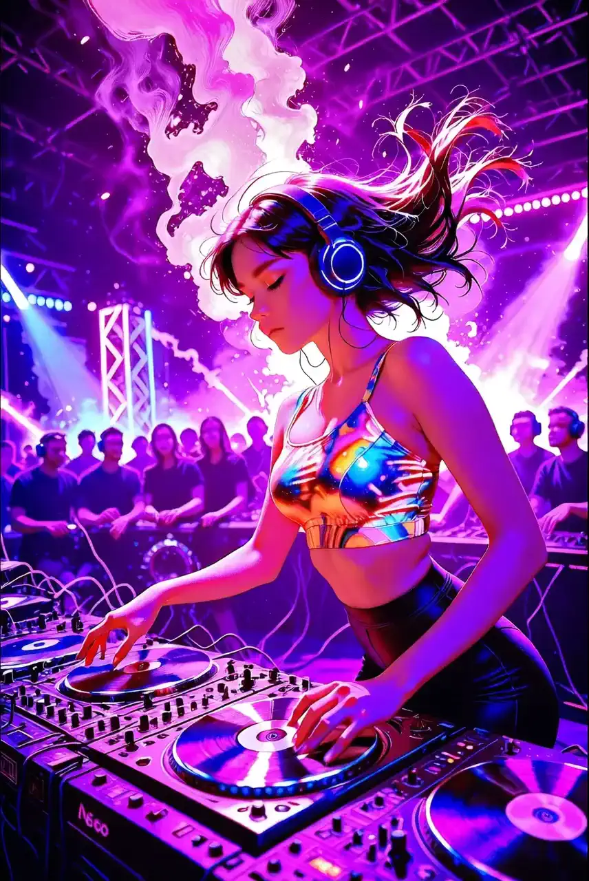 Dynamic DJ Concert Video Generation