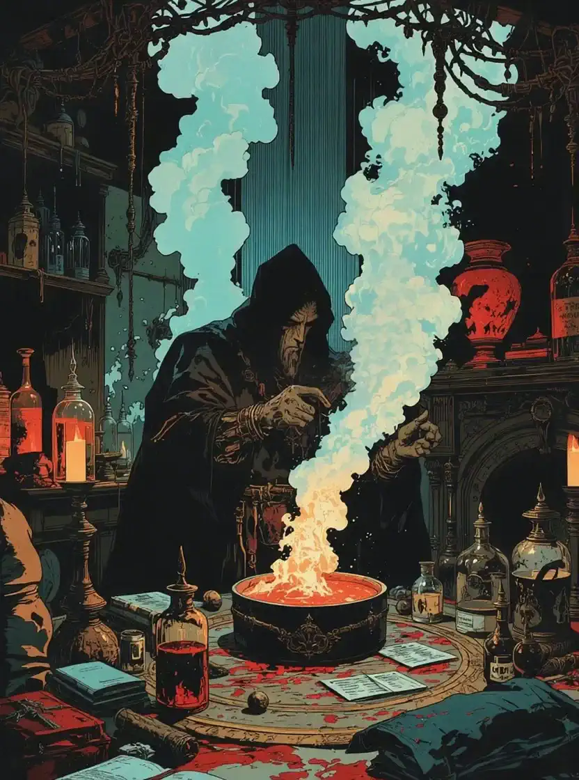 創作スタイル精選：狂気の錬金術師