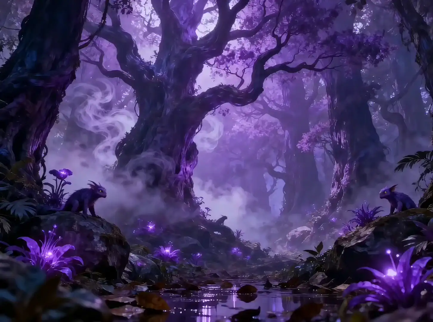 Purple Forest Mystery! 💜✨