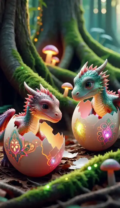 ちっちゃなドラゴン、誕生！🐣✨
