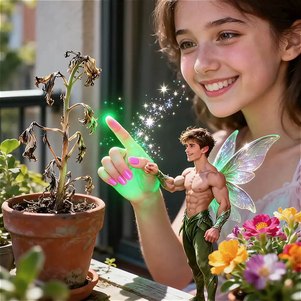 Magic Touch: New Life Blooms! ✨