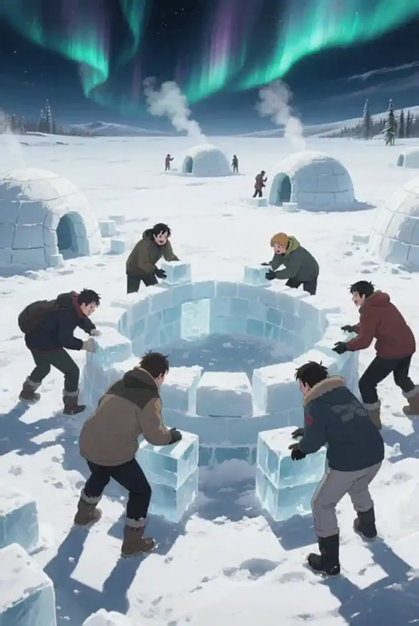 Snow Survival Game Igloo