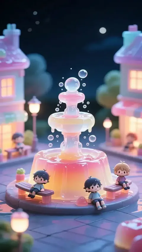 Evenings at the Jelly Fountain