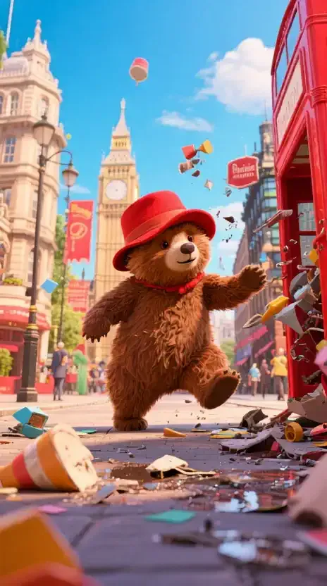 Paddington's London Adventure! 🐻🇬🇧