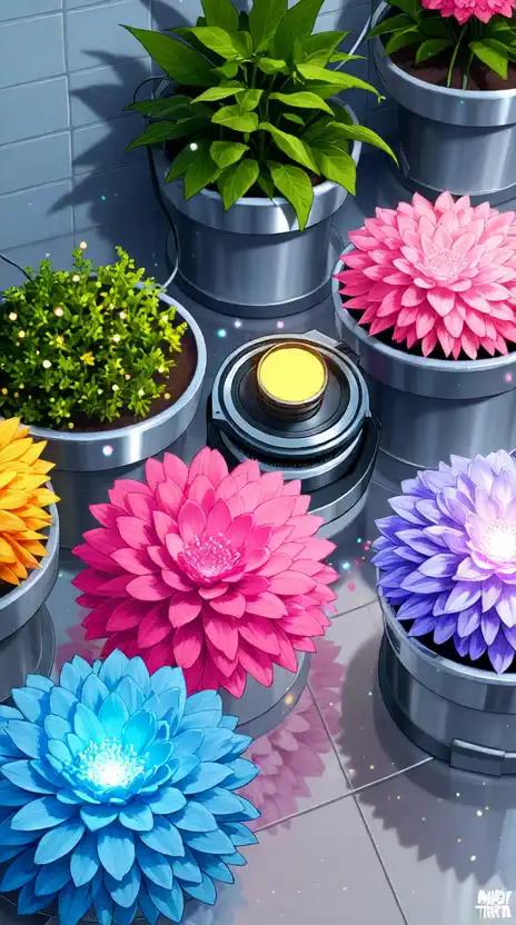 Future Blooms: Cyber Garden 🌸✨