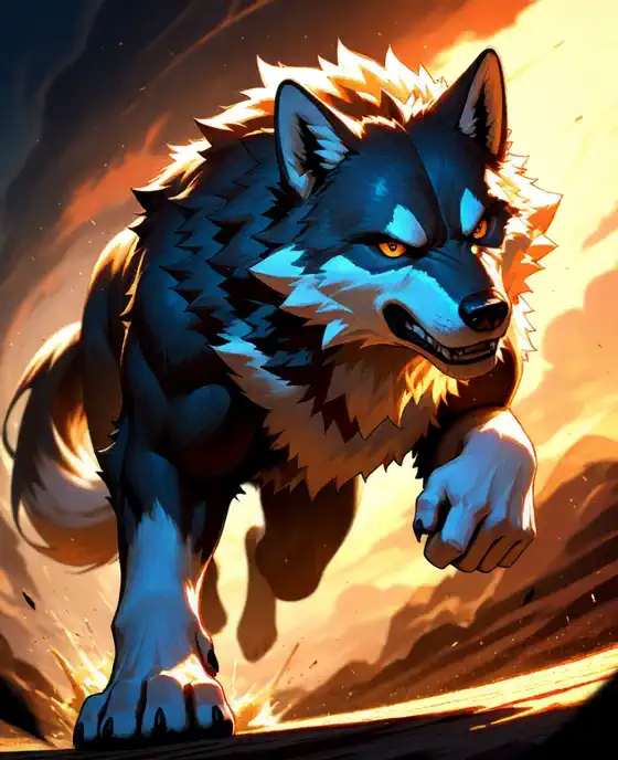 Unleashed Power! 🐺🔥