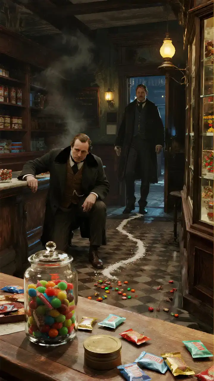 Sweet Mystery: Who Spilled the Sugar? 🕵️‍♂️🍬