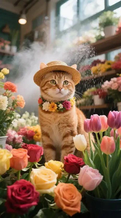 猫の一日店長