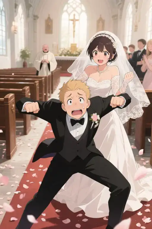 結婚式でまさかの展開！？👰🤵