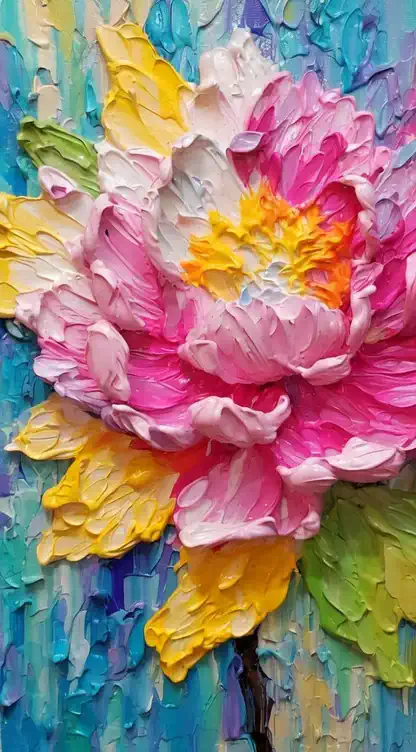 Explosão de Cores e Texturas! 🌸✨