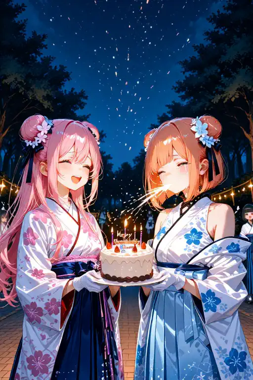 Birthday Magic Under Starlight! ✨