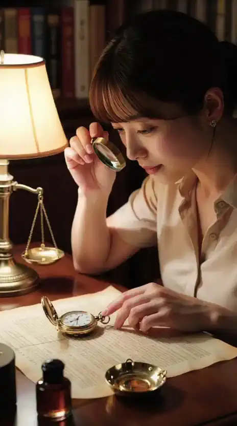 〚動画〛深夜の私設図書館：静寂の中での知的な探求🕵️‍♀️📜⏱️