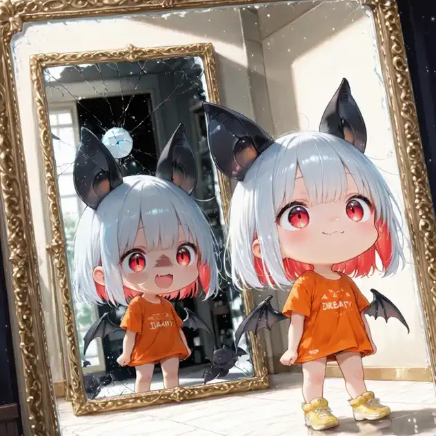 鏡の中の