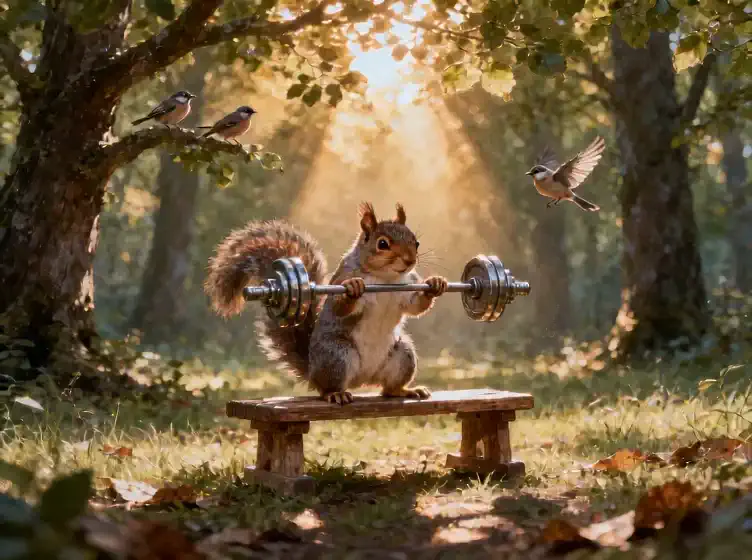 Squirrel's Holiday