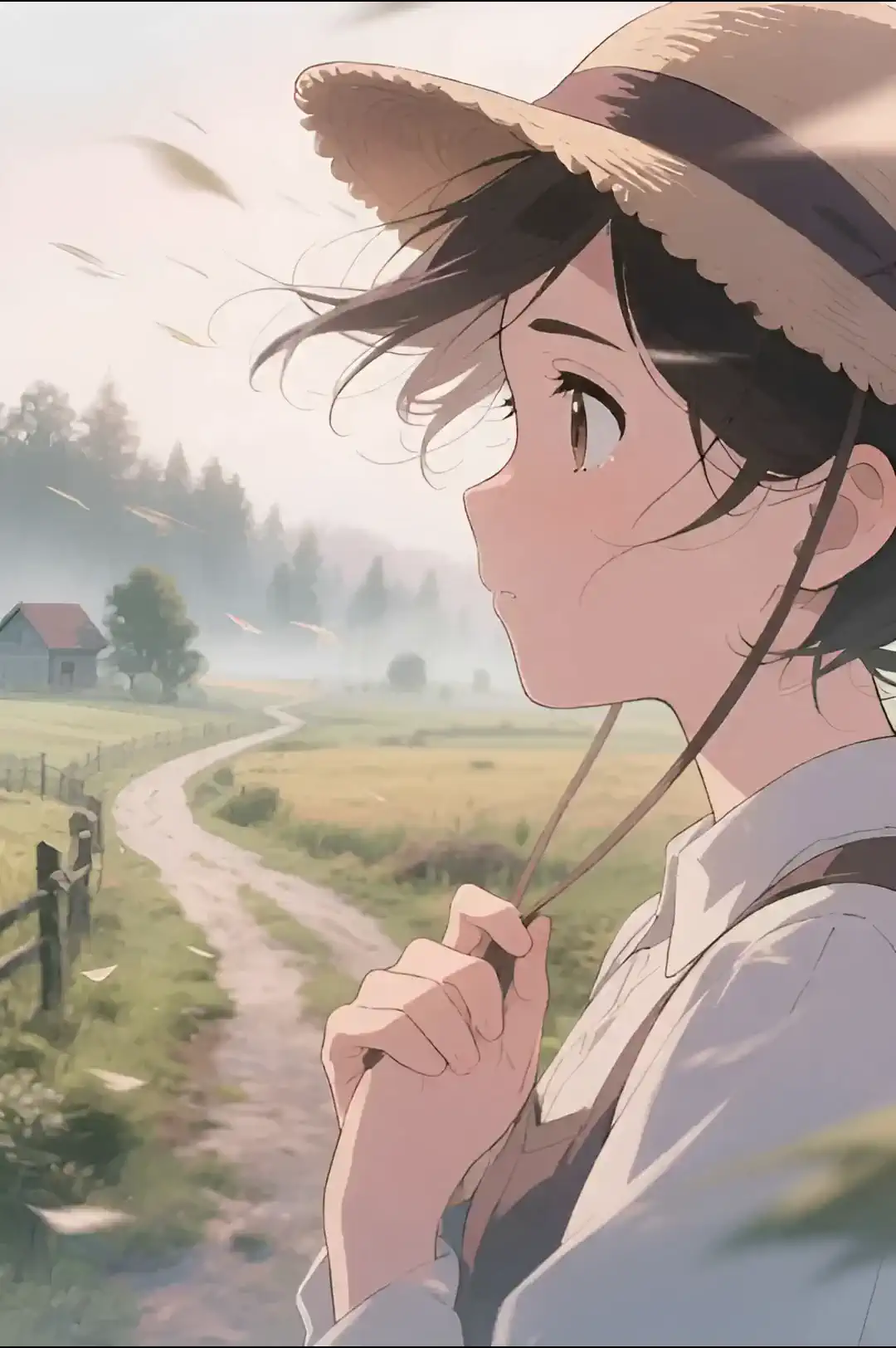 Wind blowing through the countryside morning 🍃