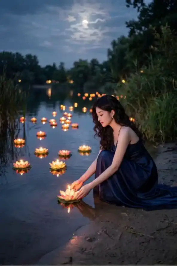 Lanterns on the River