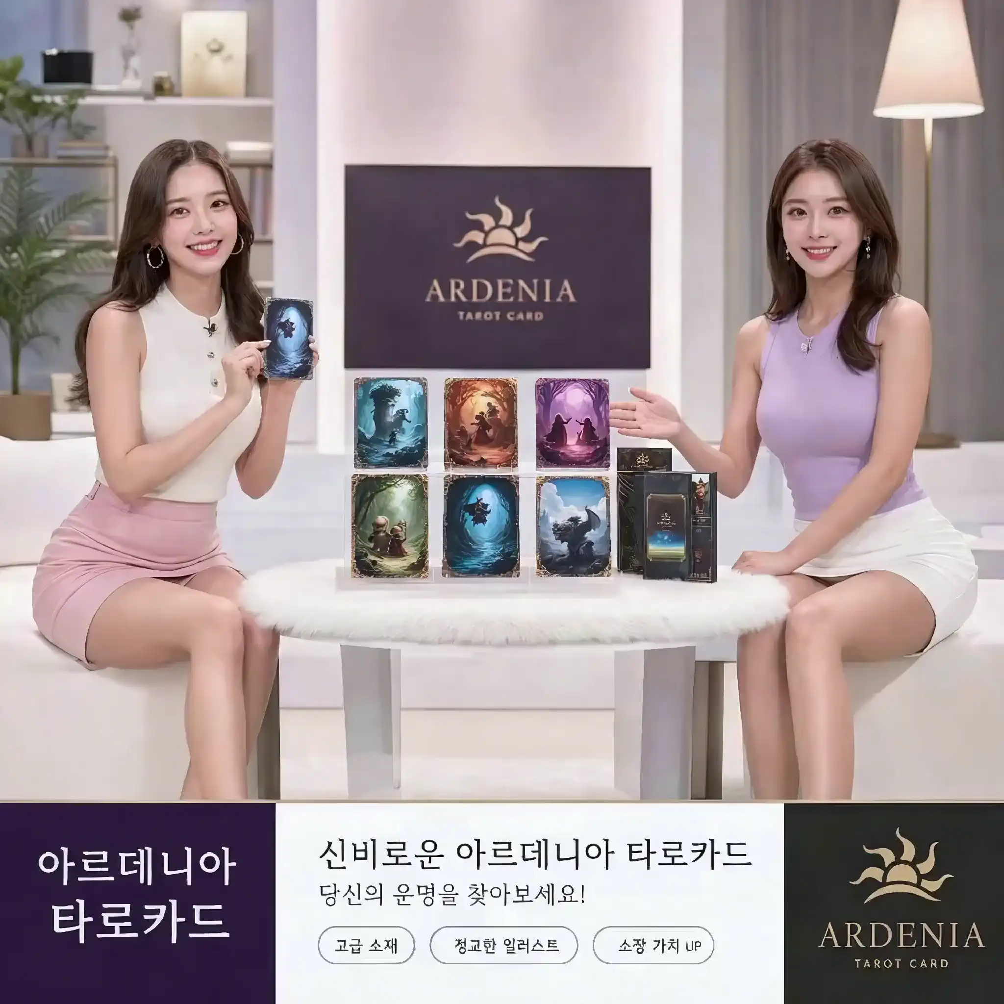신비로운 타로카드로 운명을 읽어봐🔮