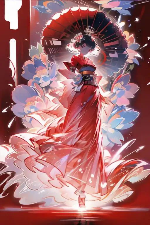 紅に咲く舞姫✨美しすぎる！