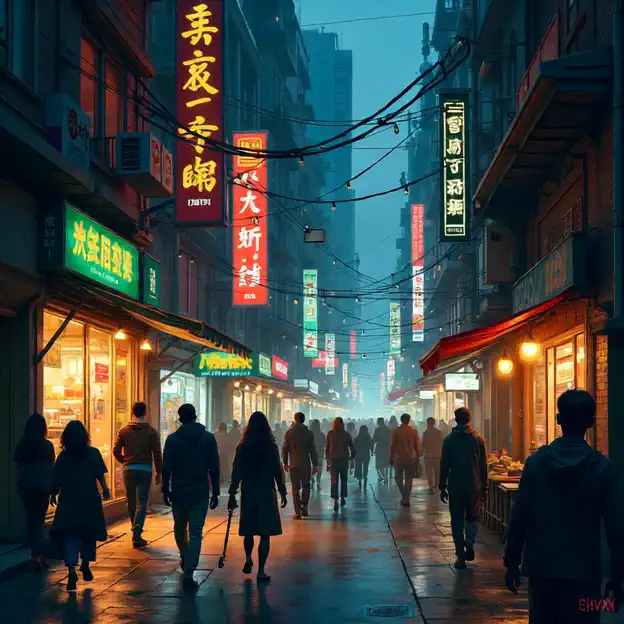 La niebla nocturna de esta calle me hipnotiza 🌫️