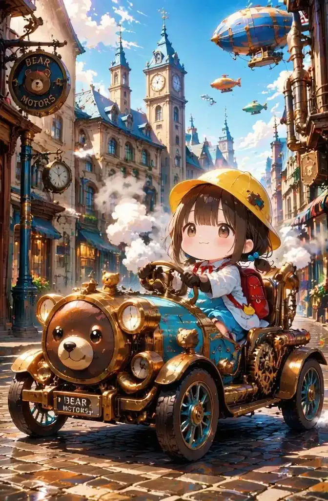 蒸気で上機嫌