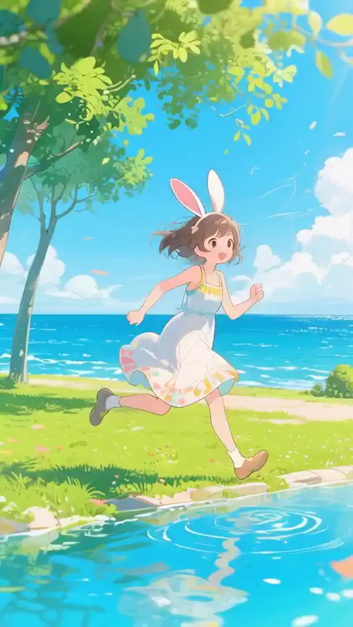 Run toward the summer wind 🌿