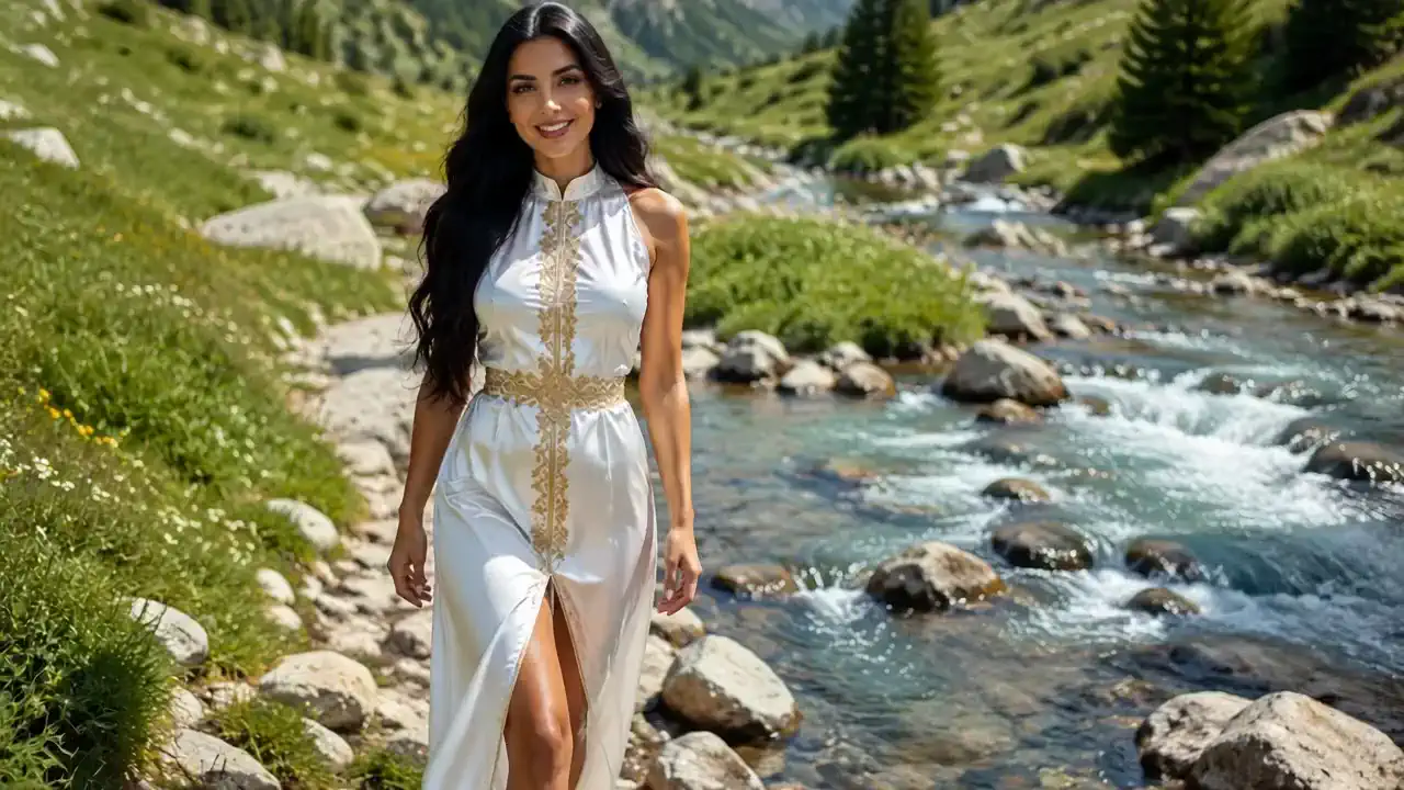 This mountain stream look takes my breath away✨