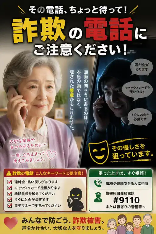 デイリー「その電話に気を付けて！」