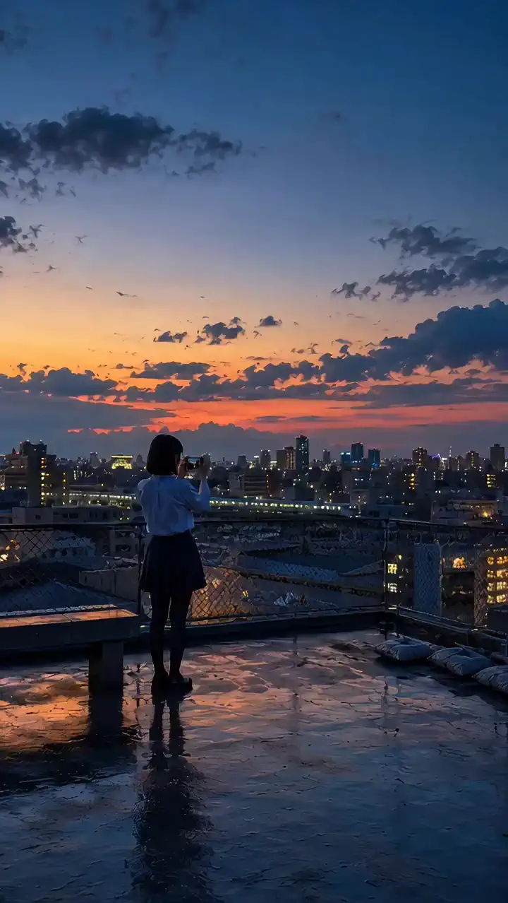 街が灯る屋上 / Rooftop Where the City Lights Up