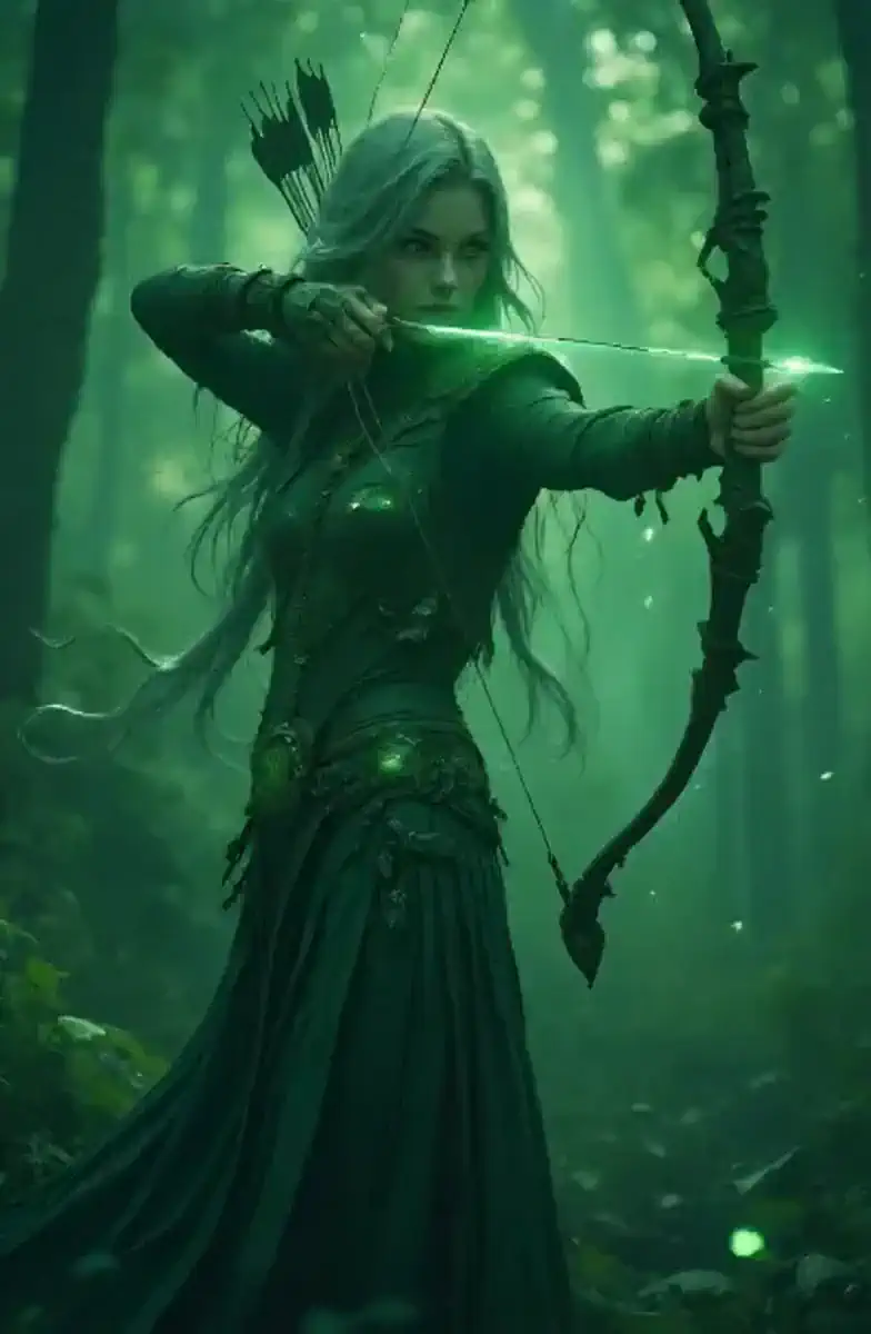 Forest Huntress Aims 🏹