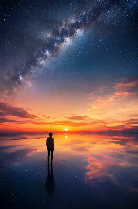 What lies at the end of the world?