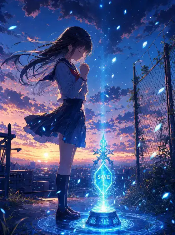 夕暮れの魔法、SAVEポイント✨