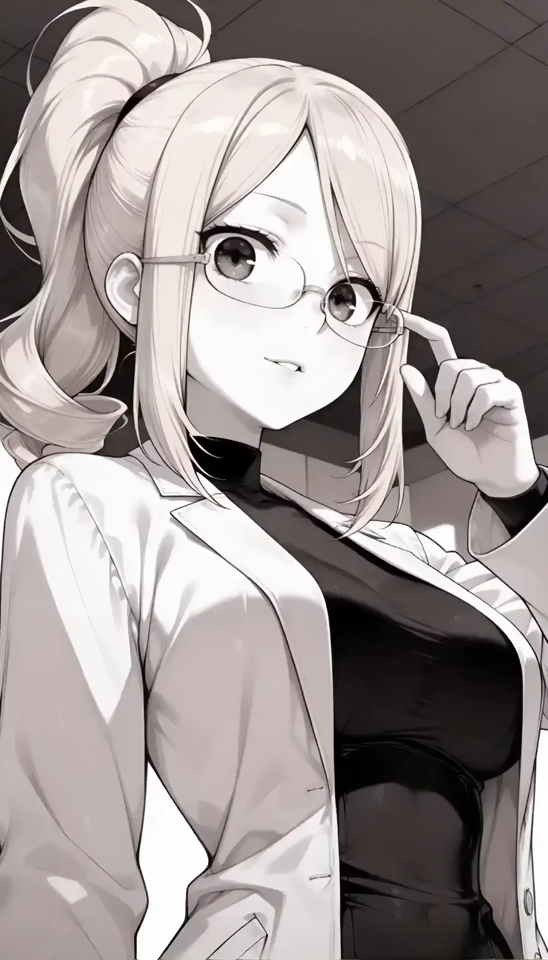 眼鏡かけた研究員さん、超絶かわいい✨