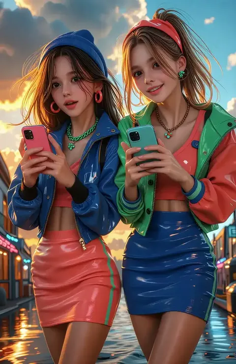Video: Sunset besties vibe check ✨