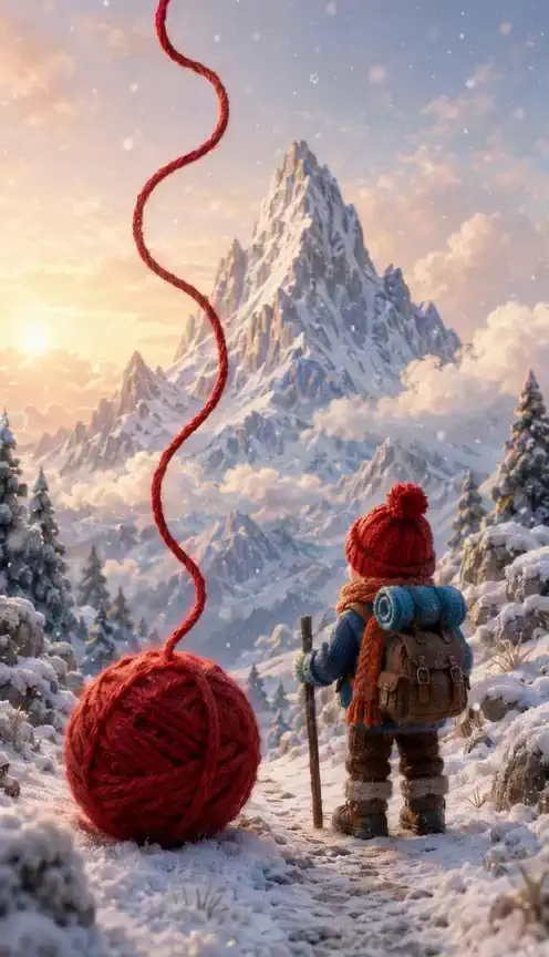 A Welcome Woven in Red