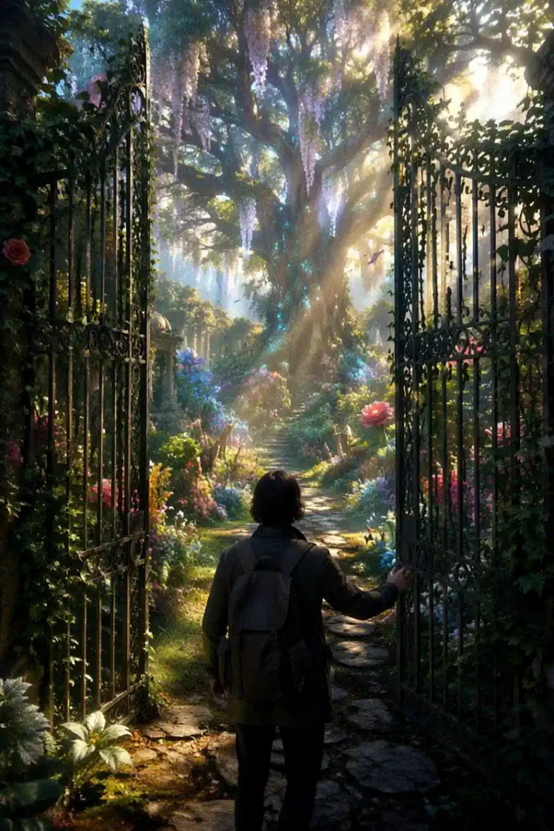 Open the gate to secret garden ✨