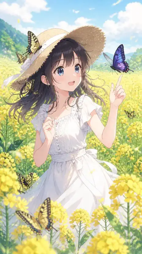 紫の蝶