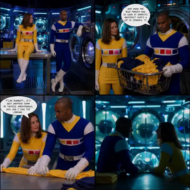 Power Rangers Do Laundry?! 🦸